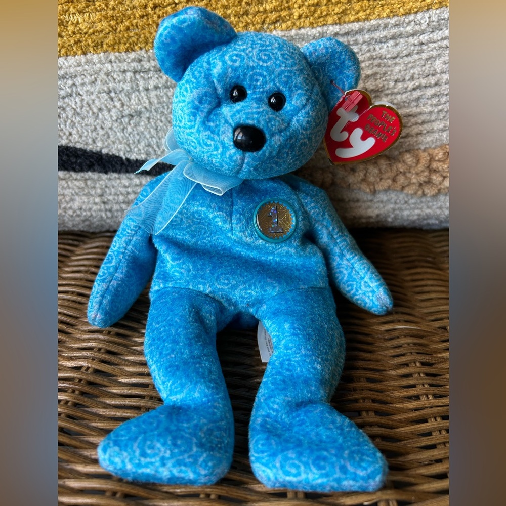 2/$30⚡️- TOY | Ty Beanie Baby The People’s Beanie Classy the bear 2001